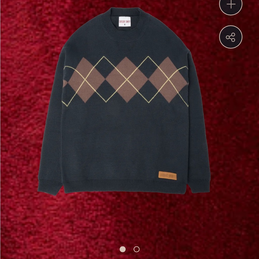 Red (Taylor’s Version) Argyle Sweater